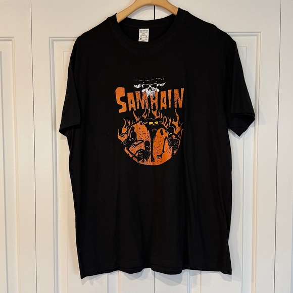 Samhain Black and Orange Shirt XXL. Band before Misfits and Danzig - Picture 1 of 7